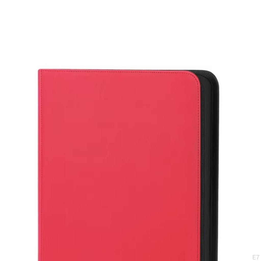 Trading Card Binder Album 9 Pocket Carry Case 252 Cards Protection Cover Collection for