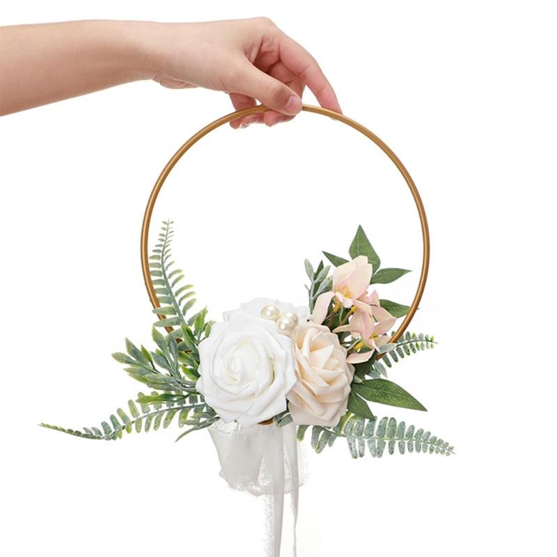 

Wedding Artificial Flower Bouquet Simulation Flower Ornaments Decoration for Wedding Flower Arrangement Decoration Gift