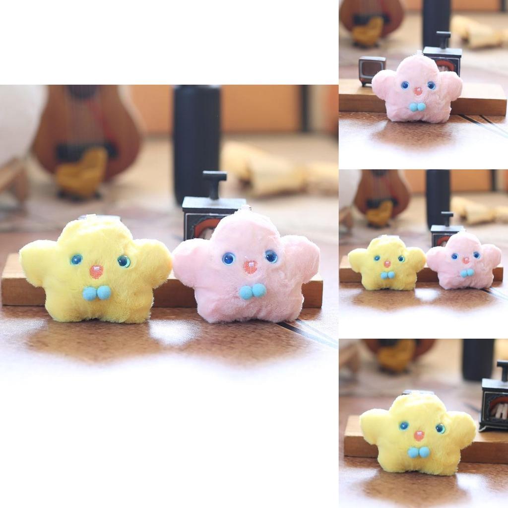 Star Plush Small Pendant With Pp Cotton Super Soft Short Plush For Girls Kids