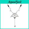 Handcrafted Devil Fish Pendant Necklace With Adjustable Chain For Summer Wear