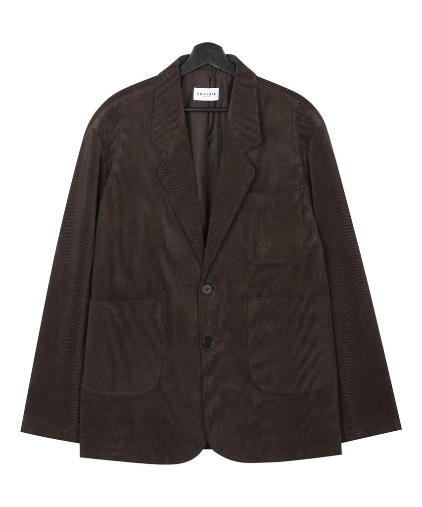 Prairie Corduroy Blazer (Brown)