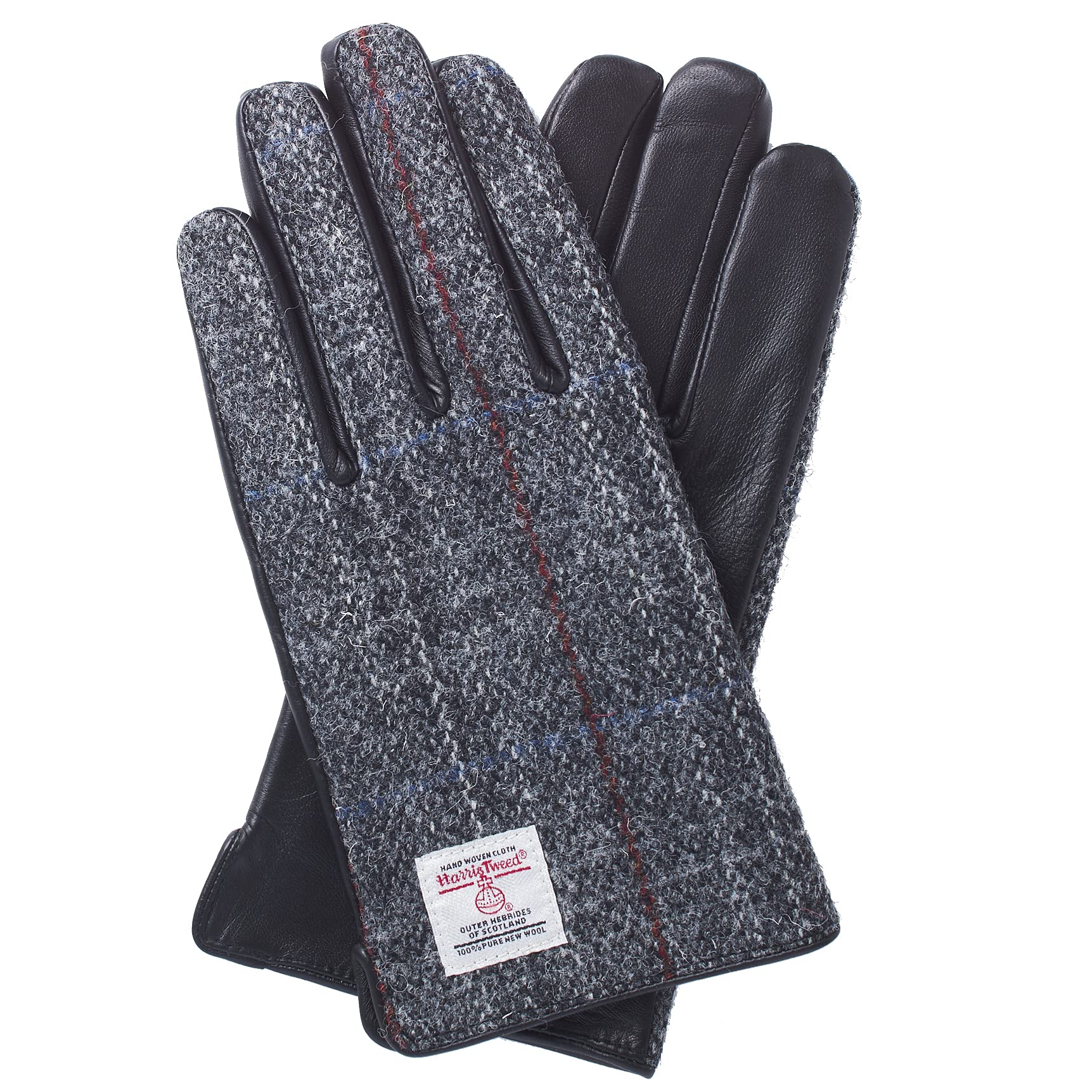 

Перчатки HARRIS TWEED для смартфонов, кожаные [7th HEAVEN] [Harris Tweed] мужские AY-15AWGL-002 (Серый)