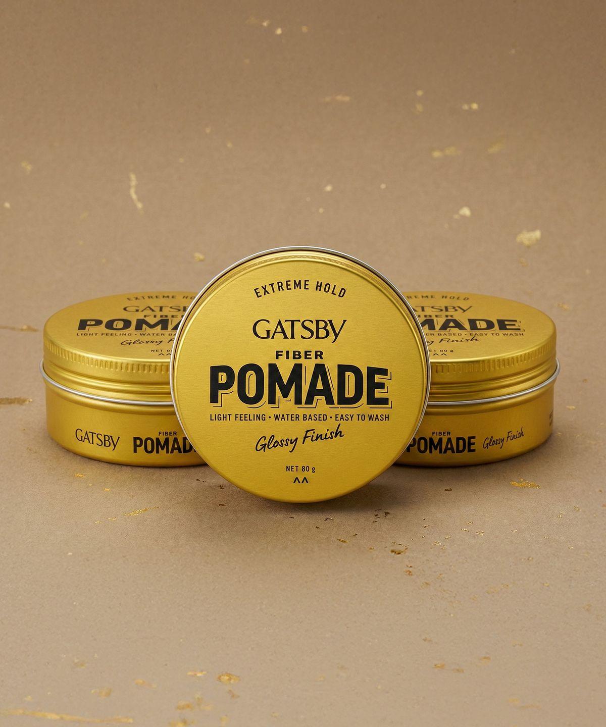 Fiber Pomade 80g x 3 packs