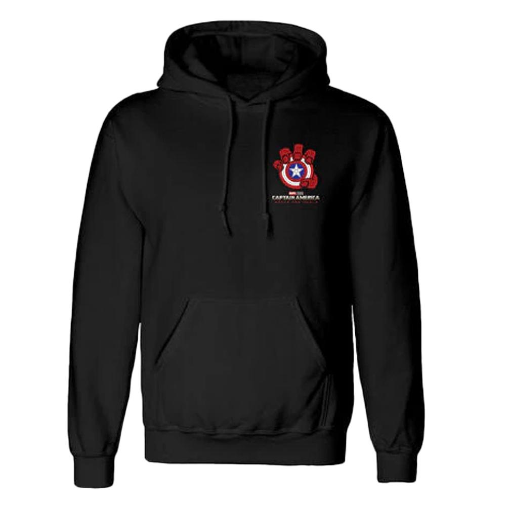 Captain America: Brave New World Unisex Adult Crushed Sheild Hoodie