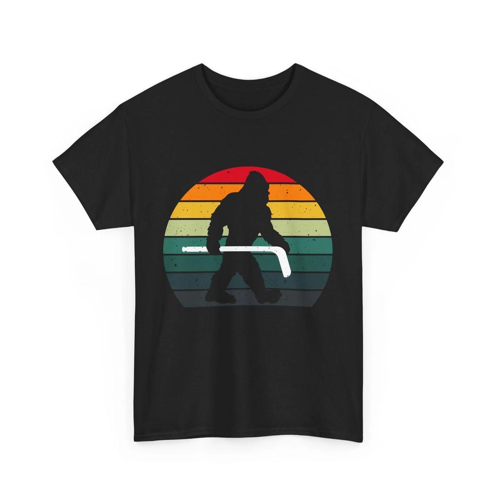 Hockey Bigfoot Shirt, Sasquatch Ice Hockey Lovers Hockey Fans Women Men Shirt