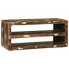 TV Cabinet Multicolored 80 X 32 X 36 Cm Solid Reclaimed Wood