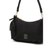 Daks Black Genuine Leather Dd Point Shoulder Bag