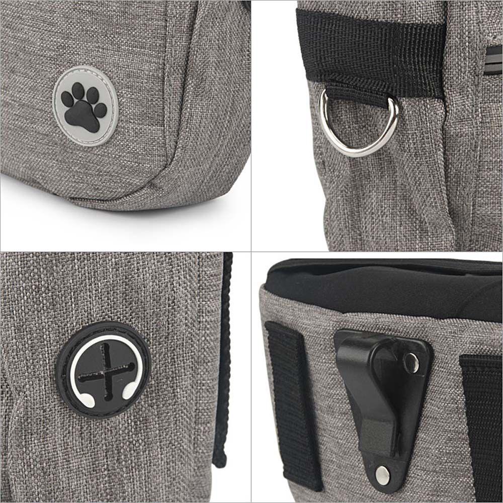 With Adjustable Waistband Feed Pocket Dog Training Bag Treat Pouch Food Waist Bag Pet Supplies