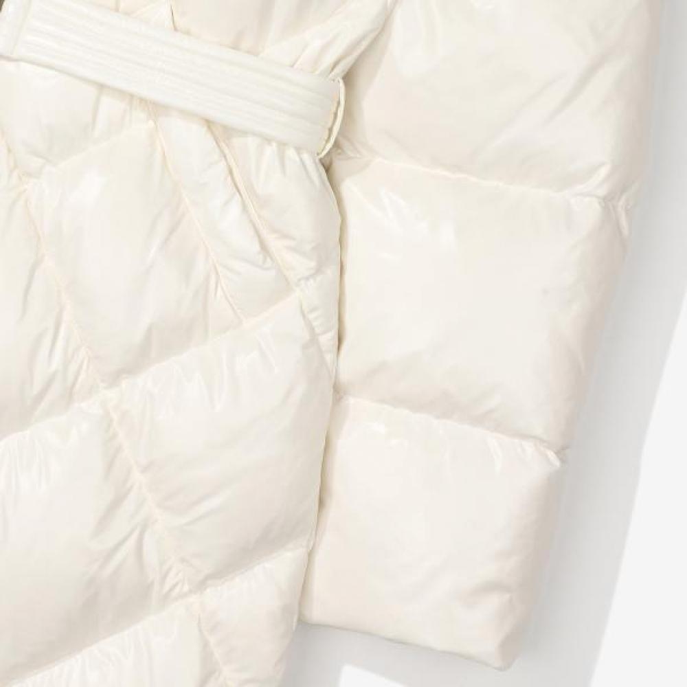 Fila Premium Belted Goose Down Long Jacket