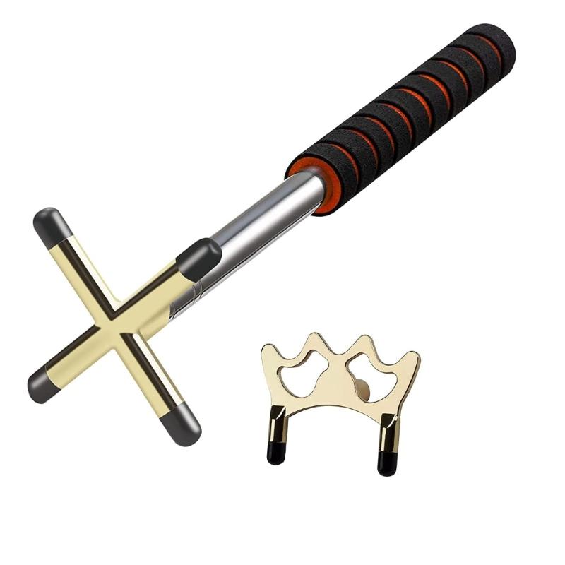 

Pool Cue Holder Snooker Part Pool Cue Bridge with Removable Bridge Head Retractable Snooker Billiard Cue Stick Bridge