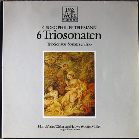 

LP Record GEORG PHILIPP TELEMANN HAN DE VRI 6 Triosonaten Trio Sonatas Sona 642504 Telefunken 1979 Germany Classical Used