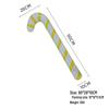 Inflatable Christmas Candy Cane Courtyard Decoration: Festive Outdoor Ornament for Parties