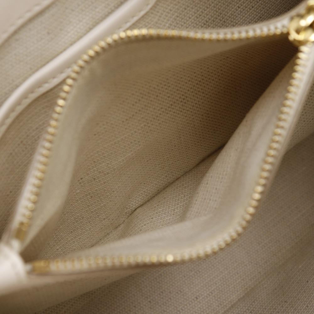 Bally Janelle Handbag JORAH 2WAYShoulder White / Blue Leather Women Used