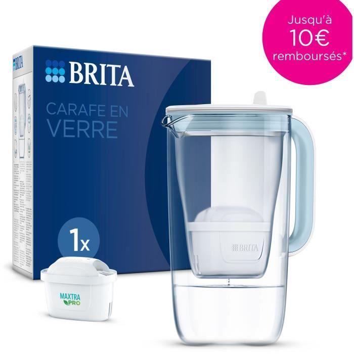 Skleněná filtrační konvice BRITA - Model One modrá - Objem 2,5 l, z toho 1,5 l filtrované vody - 1 vložka Maxtra Pro All-In-1 součástí