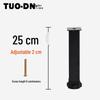 Adjustable Ribbed Bed Frame Support Legs - T-Shaped Accessories