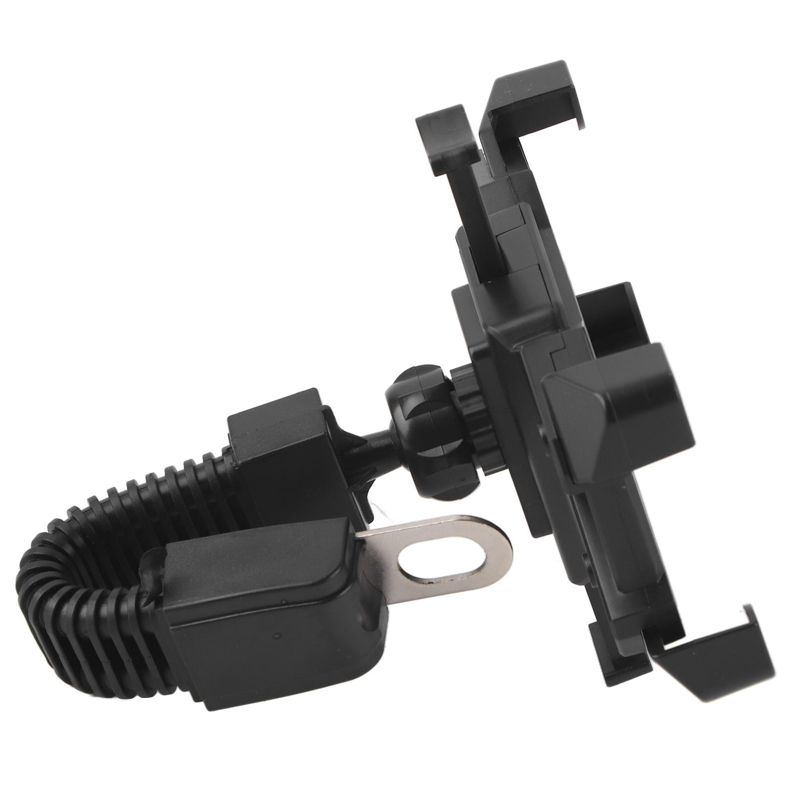 

Крепление для телефона на мотоцикл Универсальное с регулируемым углом Держатель телефона для велосипеда для автомобиля Электрический трехколесный велосипед