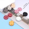 Colorful Magnetic Snap Button: Ultra-thin, Round, Strong for Clothes & Bags