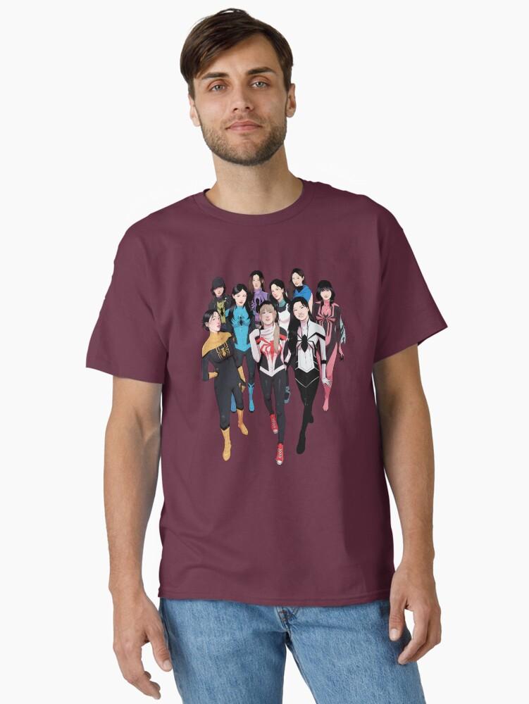 Spider-TWICE Group Unmasked Version Classic T-Shirt