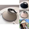 Womens Double Layer Ice Silk Sun Hat With Wide Brim Summer Uv Protection Fashion