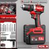 Delixi Cordless Brushless Hammer Drill & Electric Screwdriver with Lithium Battery