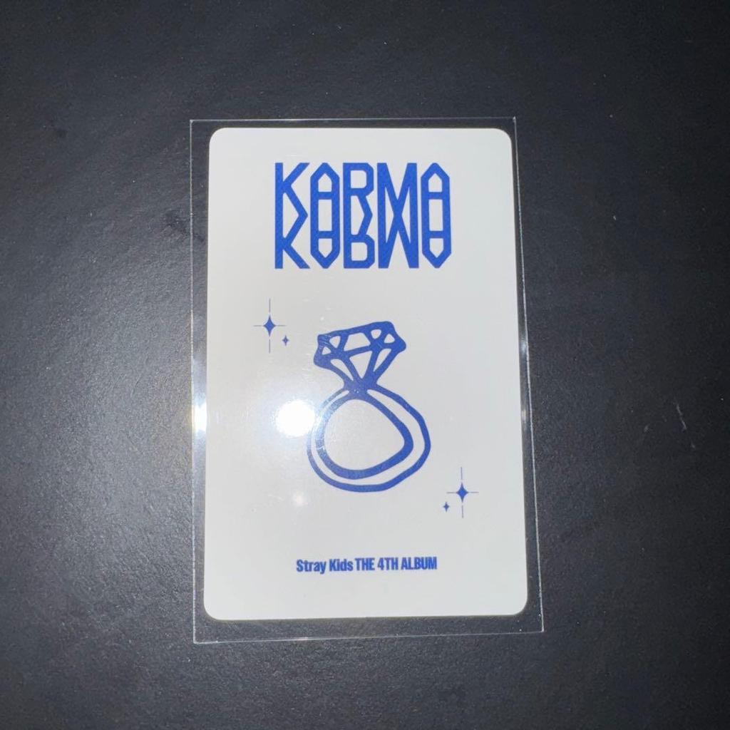 [USED] Stray Kids Reno Trading Card KARMA KMS 3.0 Bonus Chinese