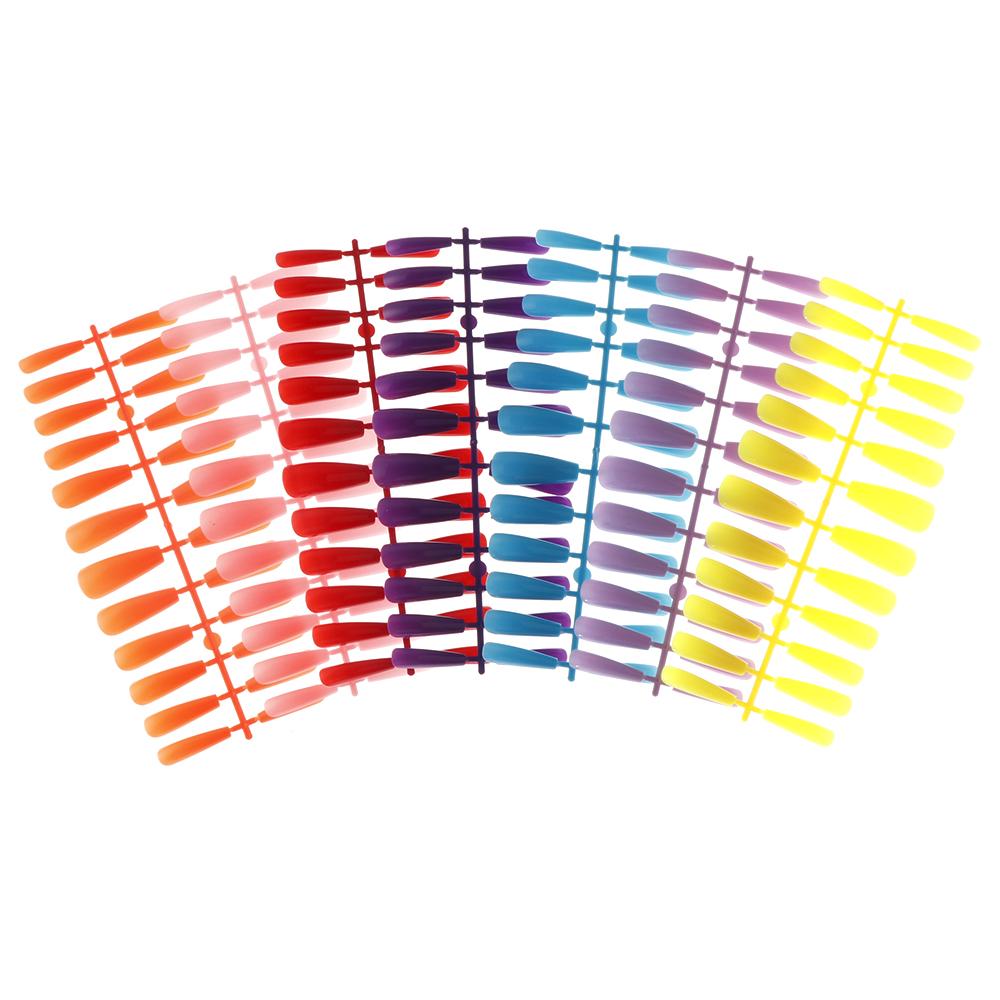 24Pcs/Set Acrylic Full Cover Manicure Nail Tips False Nails Coffin Fake Nail Ballerina Nail