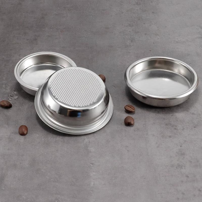 51/54/58mm Náhradní košík kávového filtru Nerezový bezdnový portafiltr Espresso filtrační příslušenství Baristický nástroj