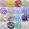 10pcs Fresh Color Ceramic Spacer Loose Beads Ceramic Jewelry Making Material Sea Turtle Bead  Women