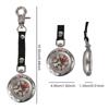 Outdoor Positioning Device Hanging Ring Type Navigation Tool Pocket Compass Vintage Pocket Watch Zinc Alloy Pointing Guide