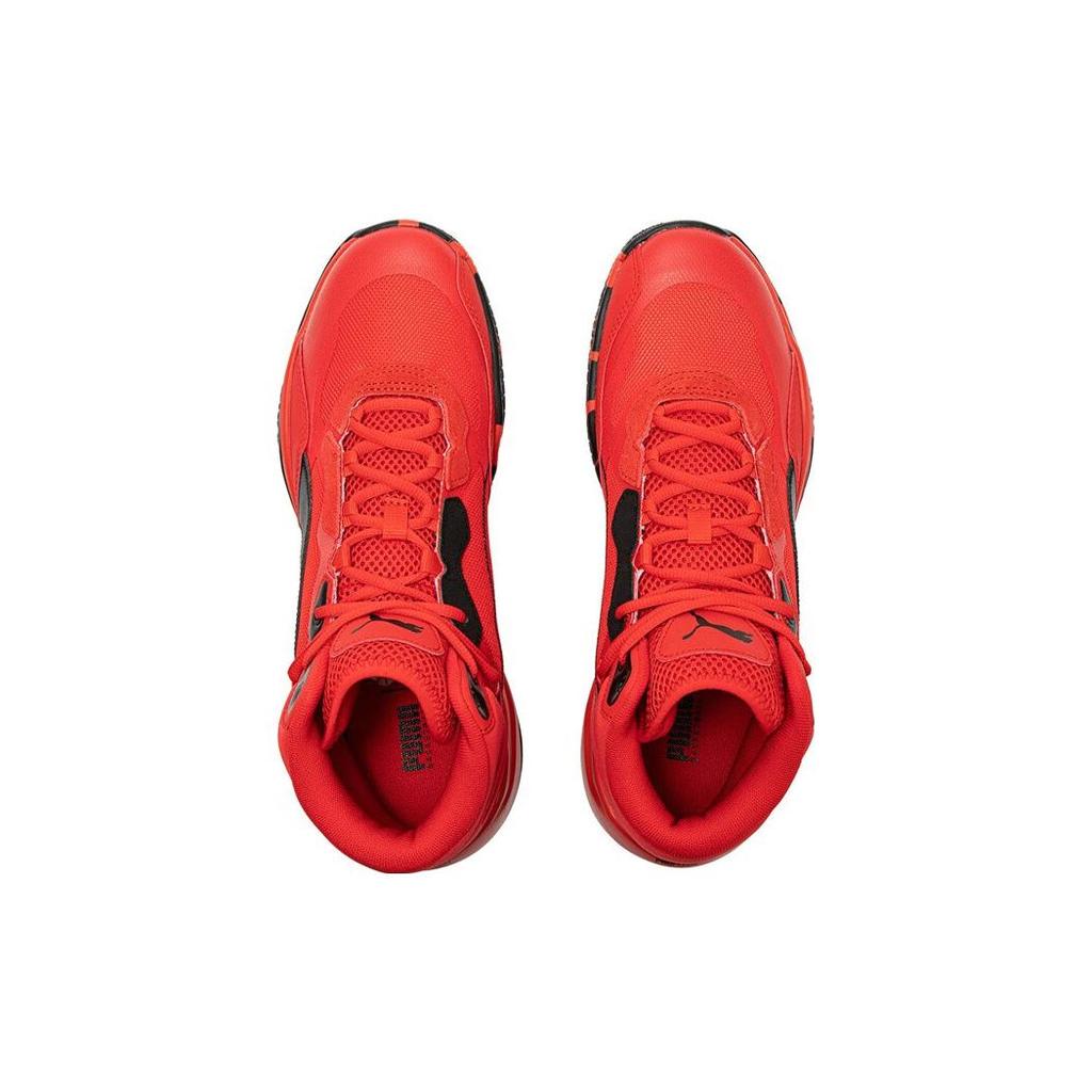 New PUMA Playmaker Pro Mid 'Red Black 377902-05