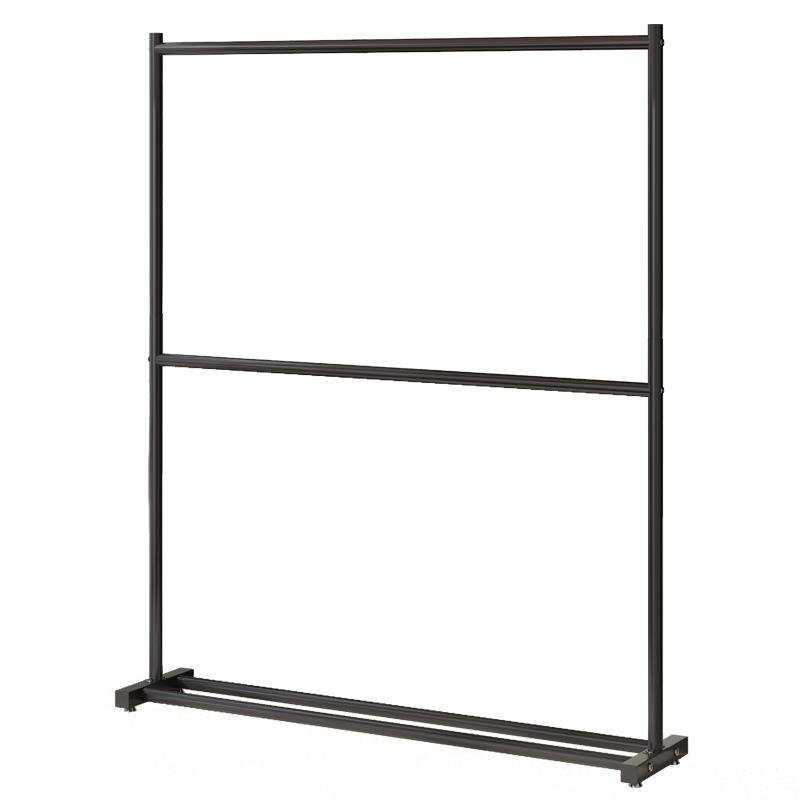 Space-Saving Dual-Layer Clothes Hanger & Drying Rack for Bedroom