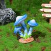 Mushroom Ornament Miniature Synthetic Resin Micro Landscape Decoration Forest Style Fairy Garden Accessories