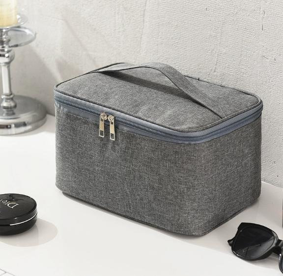 Tragbare wasserdichte Kosmetiktasche, große Kapazität, Reise-Kulturbeutel, Maniküre-Set-Etui, Nagellack-Set-Etui, Nagelkünstler-Tasche, Beauty