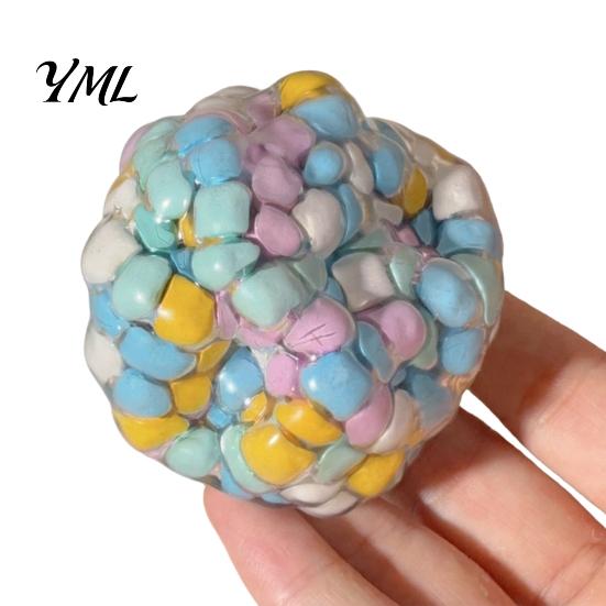 Compact Stress Relievers for Travel Handmade Squeeze Ball, Ultra?Soft Fidget Squeaky Creative Sensory Toys Relief Toy Party, Gift Kids Adults