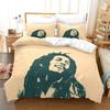 Neues Singer R-Reggae Bob Marley Muster Bettwäsche Sets Bettwaren Set Bettbezug Steppbett Set Bettwäsche Set Luxus Geburtstagsgeschenk