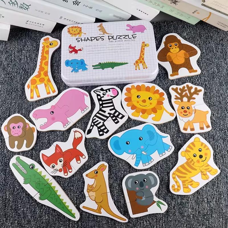 Children'S Early Education Creative Puzzle Building Block Intellectual Development Cognitive Enlightenment Paired Toys