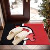 Jersey Devils Logo Area Rug Suitable for Indoor And Outdoor,Carpets for Kitchens, Homes, Offices, Living Rooms,Home Decor,Christmas Gift