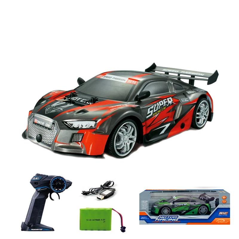 

1/14 RC Drift Car High speed Racing Cars Trucks 2.4G Remote Control Car Toys for boys Electric Machine Kids Gift Children toys червоний