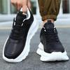Men's Versatile Height-Increasing Dad Sneakers - Thick Sole, New White Sports Casual Shoes