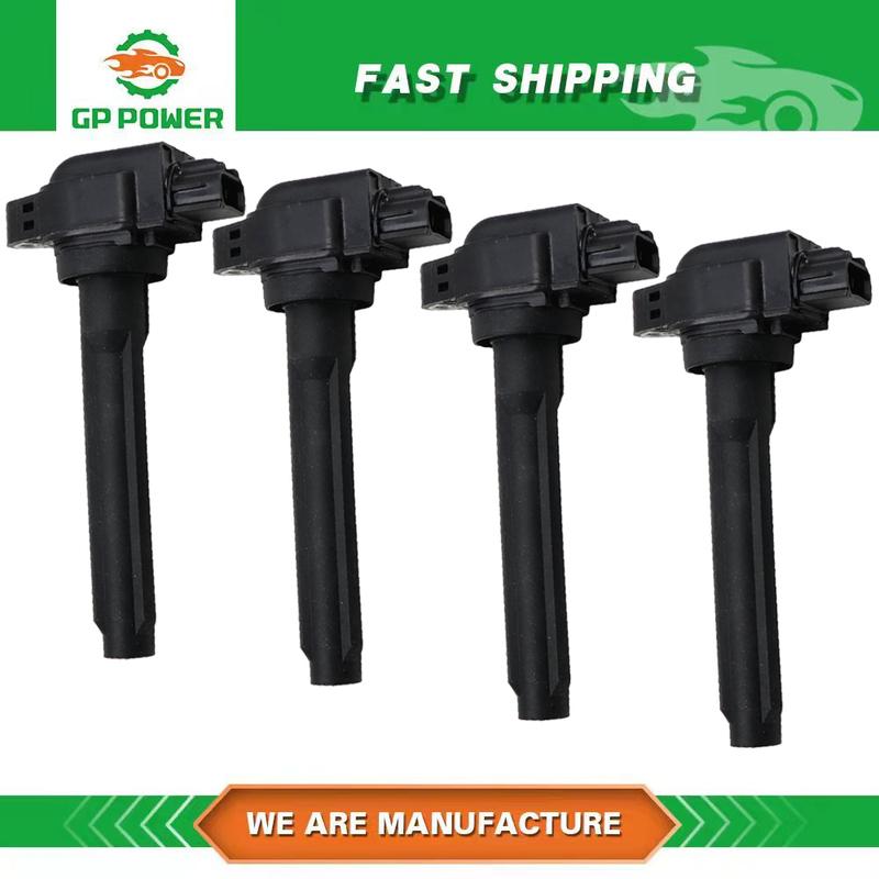GP POWER Performance Ignition Coil Pack 4PCS Compatible With Mitsubishi Outlander Sport. 2.4L Replacement For FK0488 1832A083