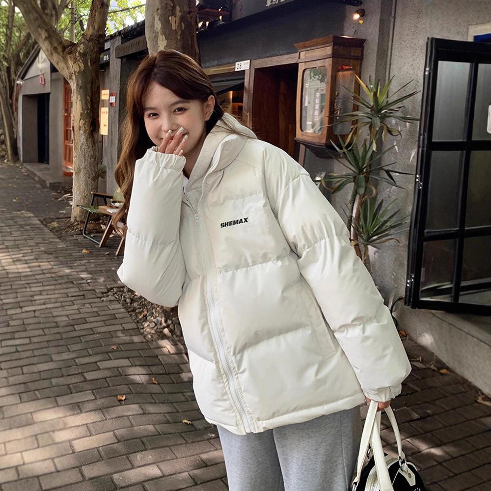 Winter Down-padded Jacket for Women, New Style, Short, Casual, Loose Cotton-padded Jacket for Small People.