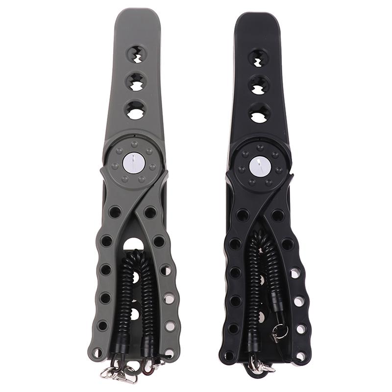Durable Catfish Gripper With Non-Slip Handle And Lanyard Plastic Fishing Pliers With Grip Hook Removal Tool