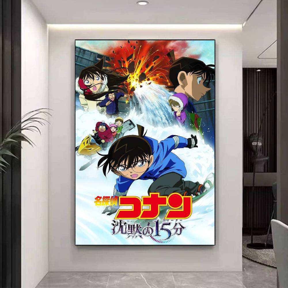 Anime D-detective Conan Classic Vintage Posters Whitepaper Prints Posters Artwork Kawaii Room Decor