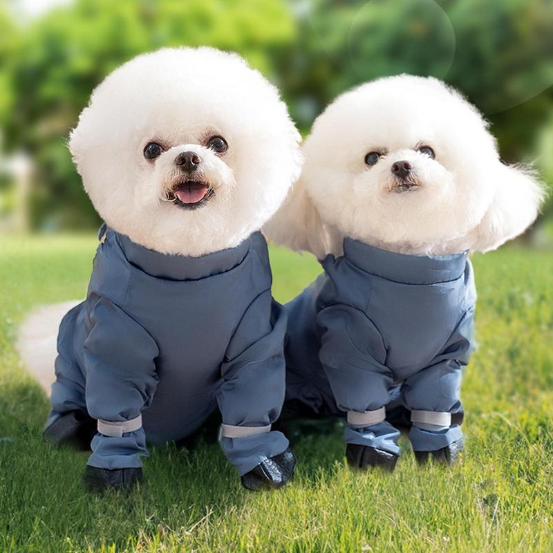 Ghete impermeabile pentru câini cu bretele, Ghete ajustabile pentru câini, Pantofi pentru animale de companie, Ghete rezistente la murdărie și anti-cădere, Antiderapante și anti-cădere, Impermeabile, Moi