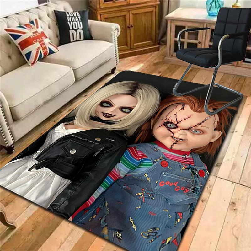 Chucky & Chica theme Rug Floor Mat for Living Room or Bedroom Soft and Comfortable Carpet a Gift for Birthday and Holiday.PFF260912043