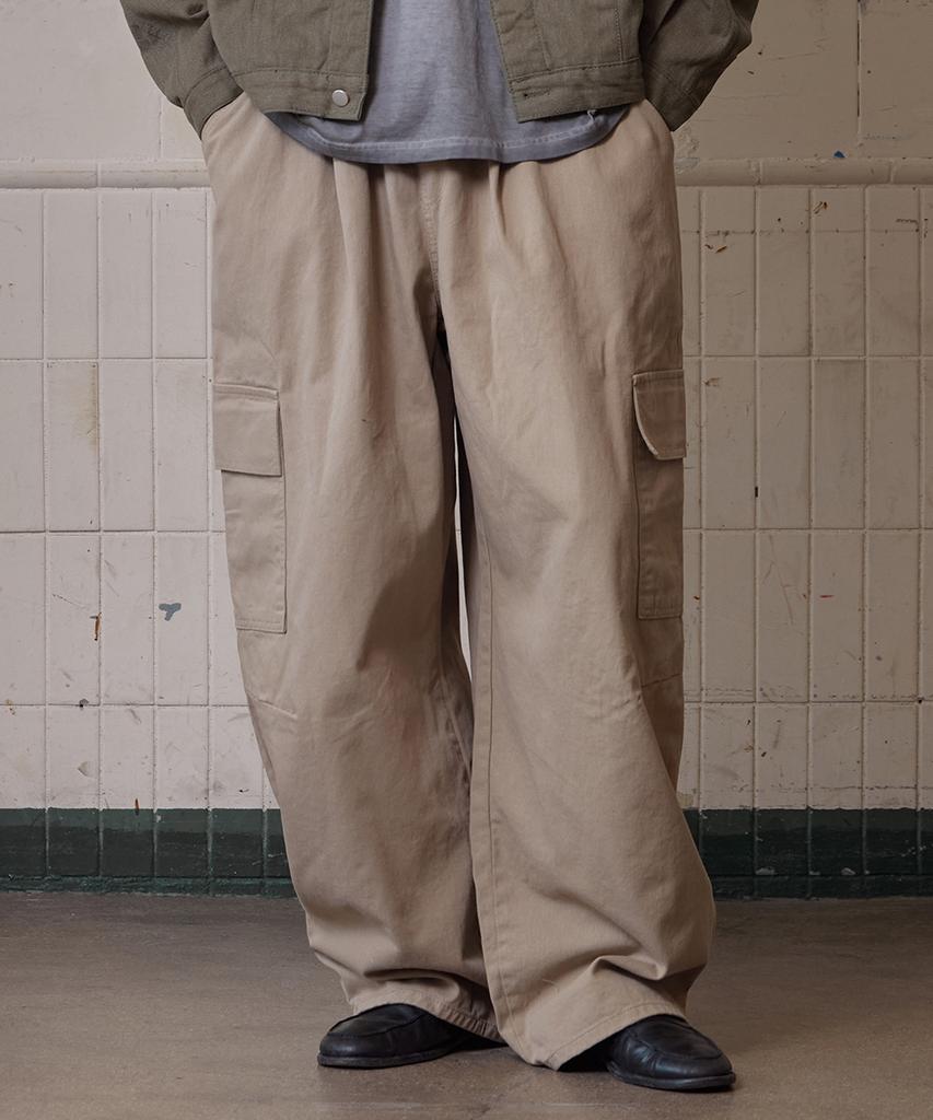 RUGGED HOUSE Gross Cargo Pants Beige