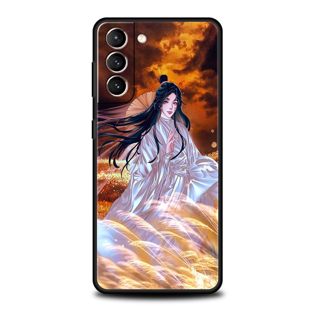 Heaven Official’s Blessing Phone Case For Samsung Galaxy S23 Ultra S22 S21 S20 FE 5G S10 S10E S9 S8 Plus Note 20 Silicone Cover