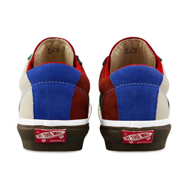 Vans Og Sid Lx Retro Casual Skateboarding Shoes Unisex Multi Color Splicing Sneakers VN0A4U1320V