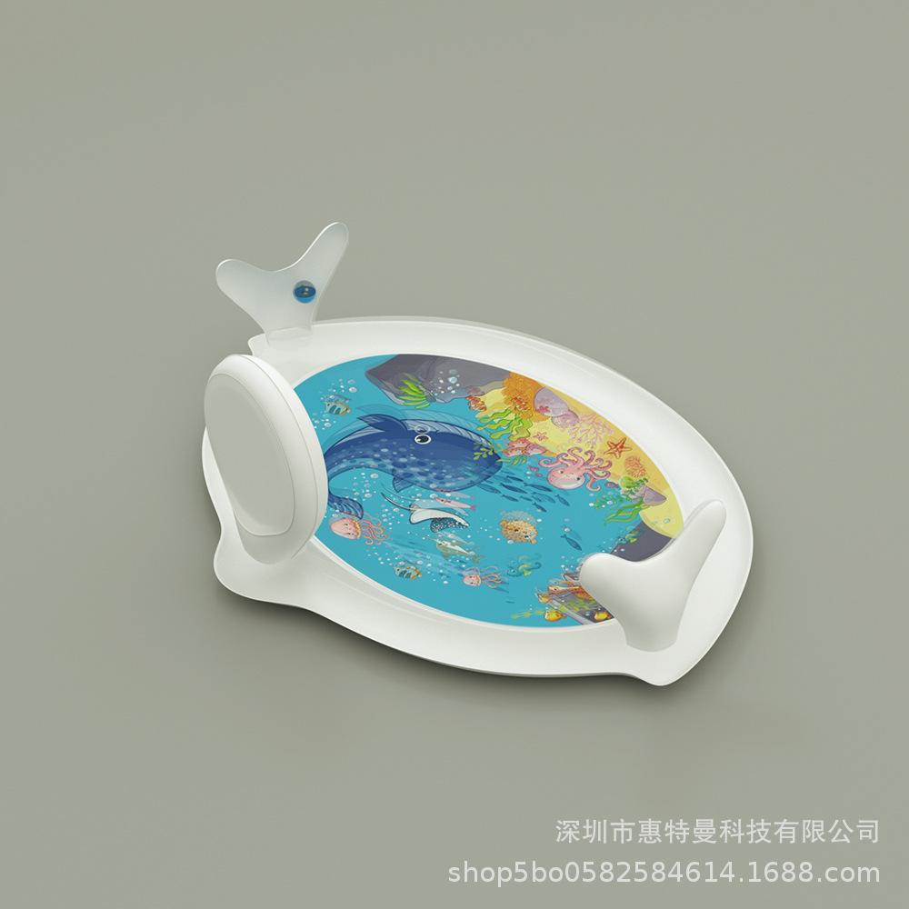 Baby Crawling Training Mat: Inflatable Educational Toy with Pat-a-Cake Water Mat & Mirror Game