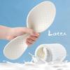 1Pair Latex Odor Resistant Insoles Breathable and Sweat Absorbing Insoles for Sports Shoes Men and Women Leisure Massage Insoles